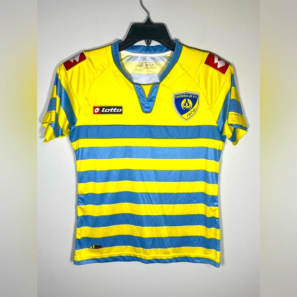 Classic Lotto Yellow and Blue Panama soccer league Women's Jersey
